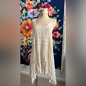 Free People Frilly Overlay Tank